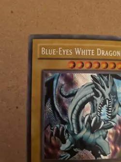 YuGiOh Blue-Eyes White Dragon BPT-003 2002 Limited Edition Error Reverse Pattern - Image 2