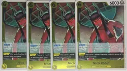 Nico Robin R OP09-107 - Emperors In The New World - One Piece TCG (Playset) - Image 1