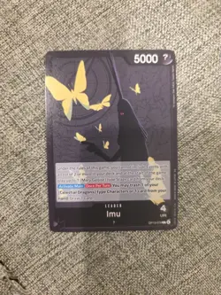 Imu Leader OP13-079 SR Carrying On His Will One Piece TCG English NM - Image 1