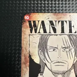 One Piece TCG - Wanted Shanks OP09-004 SR - SP Alt Art - English - NM - Image 3