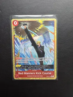 One Piece TCG - Bad Manners Kick Course Alt R - OP04-016 - PRB2: Premium Booster - Image 1