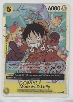 2024 One Piece 500 Years in The Future OP07 SR Monkey D Luffy - Image 1