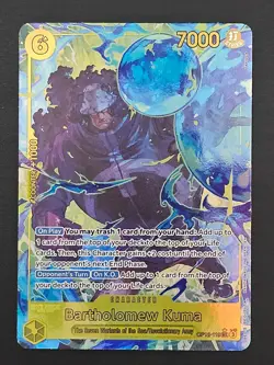 Bartholomew Kuma OP12-119 - One Piece Legacy of the Master Alt Art SEC - Image 1