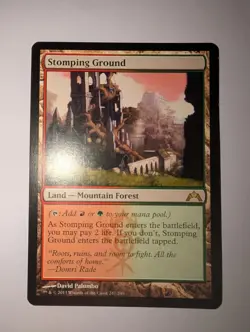 MTG Stomping Ground Gatecrash Regular Rare Card 247/249 - Image 1