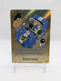 Energy Marker E-76 Gold Manga Booster 02 Dragon Ball Card English - Image 1