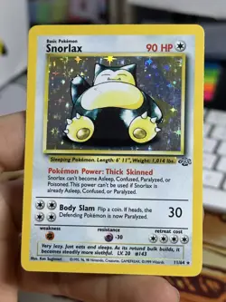 #2 Snorlax 11/64 Jungle 1999 Holo Rare WOTC Pokemon Card TCG - Image 4