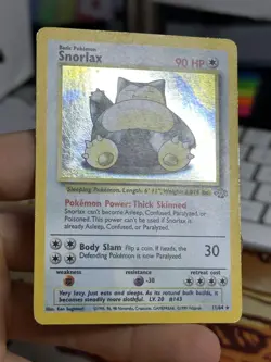 #2 Snorlax 11/64 Jungle 1999 Holo Rare WOTC Pokemon Card TCG - Image 5