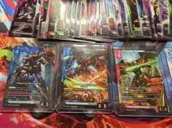 Gundam Card Game TCG GD02 Dual Impact Lot 230+ Cards Rares Legendary Rares - Image 3