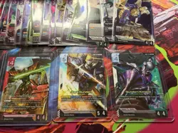 Gundam Card Game TCG GD02 Dual Impact Lot 230+ Cards Rares Legendary Rares - Image 4