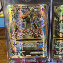 Pokemon Mega EX Charizard Venusaur Blastoise Full Art Holo Card Lot (3) - Image 2