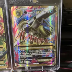 Pokemon Mega EX Charizard Venusaur Blastoise Full Art Holo Card Lot (3) - Image 4