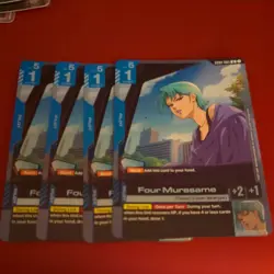 Four Murasame (R) GD02-085 full playset (4) Gundam TCG Card Game - Dual Impact - Image 1