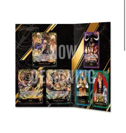 *ENGLISH* One Piece TCG: One Piece Card Game Premium Leader Collection - SEALED! - Image 2