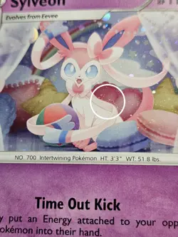 Sylveon 🌀FART SWIRL🌀 Cosmos Holo SWSH211 SWSH: Sword & Shield Promo Cards NM - Image 3