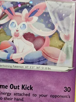 Sylveon 🌀FART SWIRL🌀 Cosmos Holo SWSH211 SWSH: Sword & Shield Promo Cards NM - Image 5