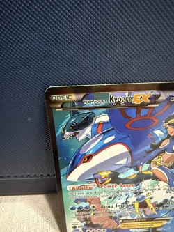 Pokemon TCG Team Aqua's Kyogre-EX Double Crisis Holo Card 6/34 NM/LP Condition - Image 3