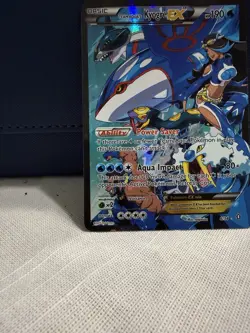 Pokemon TCG Team Aqua's Kyogre-EX Double Crisis Holo Card 6/34 NM/LP Condition - Image 5