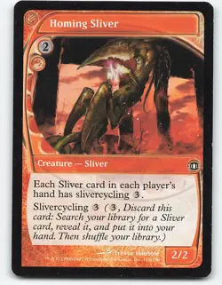 Homing Sliver #118, Future Sight, Magic the Gathering card - Image 1