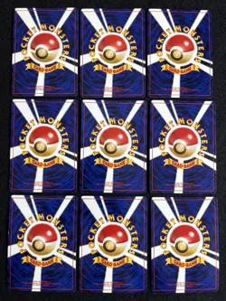 Complete 9 Card set Pokemon Card Japanese Neo Premium File 2 Neo discovery - Image 2