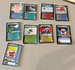 Dragon Ball Z Score Cards World Game Lot of 170 NM; foils, rares, EMPTY packets - Image 2