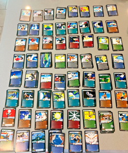 Dragon Ball Z Score Cards World Game Lot of 170 NM; foils, rares, EMPTY packets - Image 3