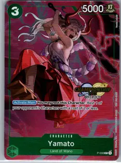 Yamato (CS 2023 Celebration Pack) P-008 English - One Piece Card - NM - Image 1