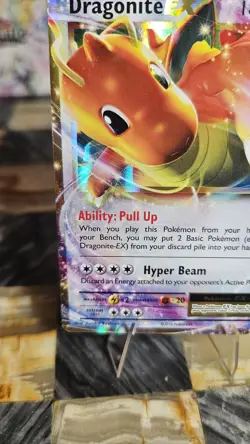 Pokemon TCG Dragonite EX Holo Ultra Rare Card 72/108 Evolutions Lightly Played - Image 4