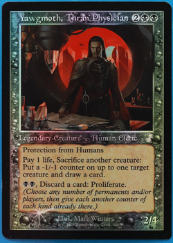 Yawgmoth, Thran Physician (Retro Frame) FOIL Time Spiral Remastered NM (507410) - Image 1