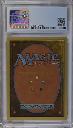 BLUE ELEMENTAL BLAST Collectors Ed C CGC 10 MTG [Nostalgium] - Image 2