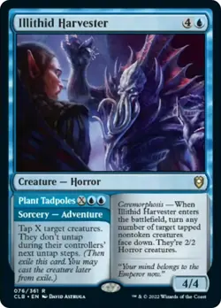 Illithid Harvester / Plant Tadpoles FOIL CMDR Legends Baldurs Gate NM - Image 1