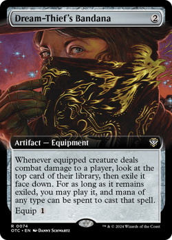 Dream-Thief's Bandana (Extended Art) [Outlaws of Thunder Junction Commander] - Image 1