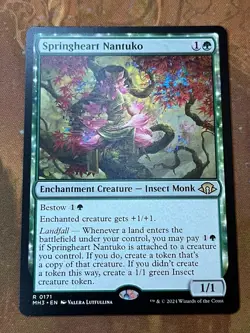 1x SPRINGHEART NANTUKO - Modern Horizons 3 - MTG - Magic the Gathering - Image 1