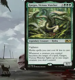 Gargos, Vicious Watcher HYDRA Commander Deck EDH Magic Cards MTG *Ready-to-Play* - Image 1
