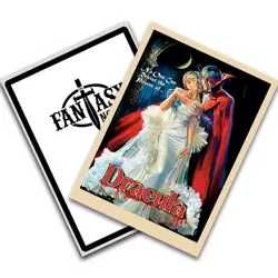 Dracula - Retro Vintage Style - MTG Size - 100 Textured Matte Card Sleeves - Image 4