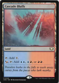 Cascade Bluffs R Commander: Edge of Eternities 153 NM MTG - Image 1