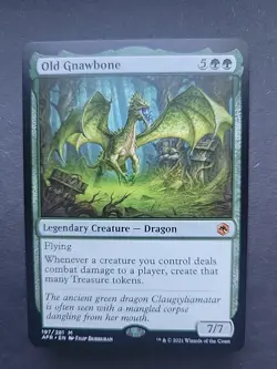 Old Gnawbone Adventures in the Forgotten Realms Foil MTG - Image 1