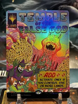MTG | Temple Of The False God ✨FOIL✨ [Secret Lair Encyclopedia] - Image 1