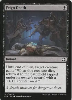 Feign Death C Adventures in the Forgotten Realms 103 - LP MTG - Image 1