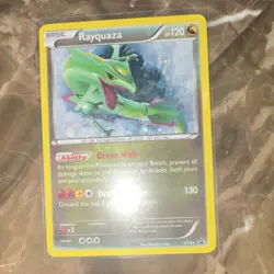 Pokemon TCG Rayquaza XY64 Holo Basic Card Lot 2 English 2015 - Image 1
