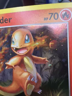 Pokemon TCG Charmander SWSH092 Cosmos Holo Promo NM With 2 Swirls. Light Lines - Image 3