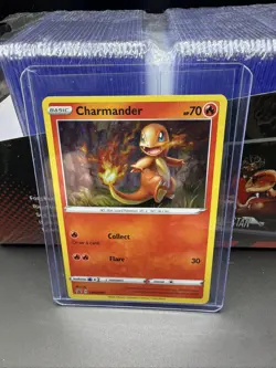Pokemon TCG Charmander SWSH092 Cosmos Holo Promo NM With 2 Swirls. Light Lines - Image 5