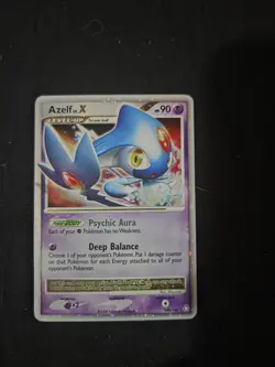 Pokemon Giratina LV.X 124/127 & Azelf LV.X 140/146 Holo Legends Awakened 2008 - Image 2