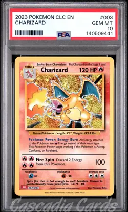PSA 10 Charzard 003/034 CLC EN Classic Collection Pokemon - Image 1