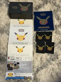 Pokemon 20th Anniversary Generations ETB Empty Box No Packs - Image 1