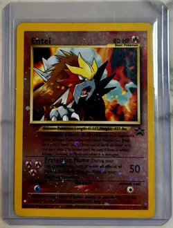 Pokemon TCG Entei Wizards Black Star Promos 34 Holo Promo Promo - Image 1