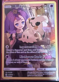 Mimikyu 245/236 Full Art Cosmic Eclipse Pokemon TCG (NM) - Image 2