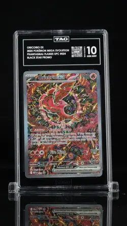 Oricorio ex Pokemon Mega Evo Phantasmal Flames #24 UPC Black Star Promo TAG 10 - Image 1