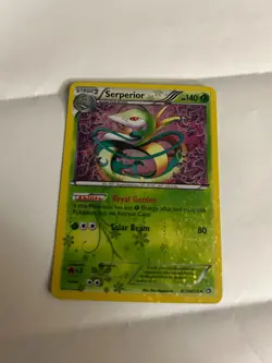 Pokemon Serperior RC3/RC25 Legendary Treasures: Radiant Collection Holo used - Image 1