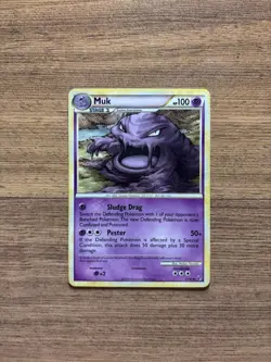 Pokemon TCG Muk Undaunted 31/90 Regular Uncommon - Image 1
