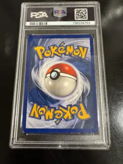 1999 POKEMON GAME BLASTOISE-HOLO SHADOWLESS PSA 4 - Image 2